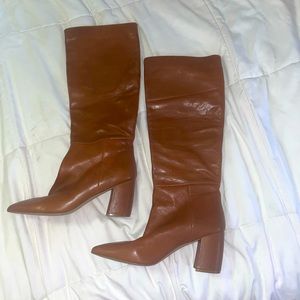 CHINESE LAUNDRY KNEE HIGH BROWN BOOT IN SIZE 11